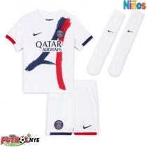 Camiseta Paris Saint-Germain Willian Pacho #51 Visitante Equipación para niños 2025-26 manga corta (+ pantalones cortos)